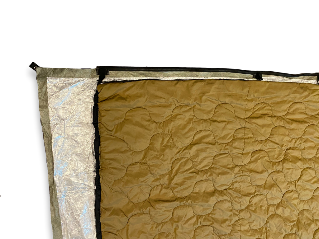 v3 B.O.B. Zip Poncho "Breathable Outdoor Basics" (Green)